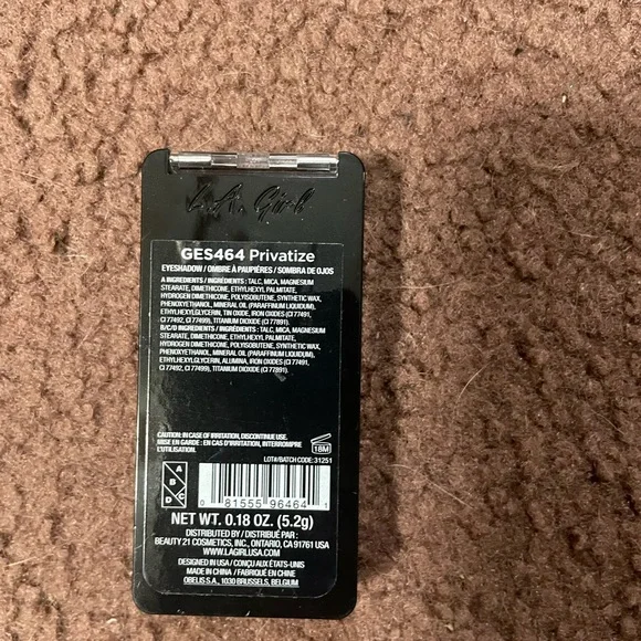 La girl eye lux eyeshadow palette - Picture 2 of 2